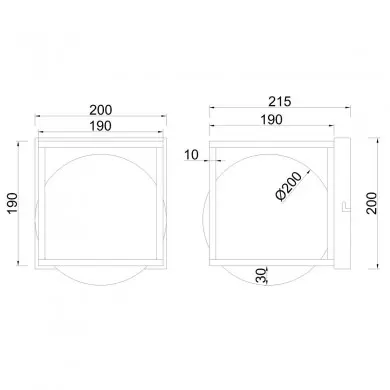 Applique Murale Desigual 1x20W E27 LED Noir Blanc H20 MANTRA 7616