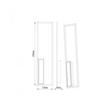 Applique Murale Boutique 1x49W Blanc Dimmable MANTRA 7663