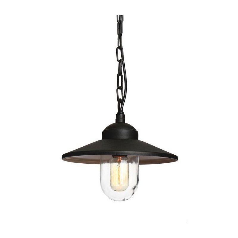 Suspension Exterieur Klampenborg Noir 1x60W E27 ELSTEAD LIGHTING KLAMPENBORG8 BK