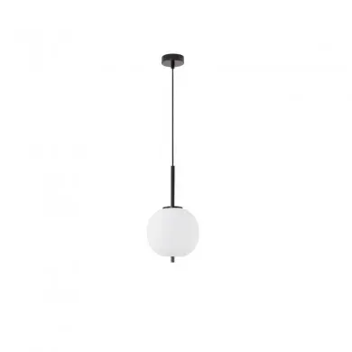 Suspension Lato 1x5W E14 Noir D18,5 NOVA LUCE 9624074