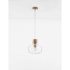 Suspension Cinzia 1x12W Ε27 Or 9236600 NOVA LUCE 9236600