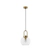 Suspension Irvine 1x12W Ε27 Or H30,3-230 NOVA LUCE 9241170