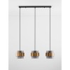 Suspension Sianna 3x12W Ε27 Or H140 NOVA LUCE 9236382