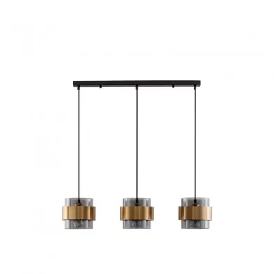 Suspension Sianna 3x12W ?27 Or H140 NOVA LUCE 9236382