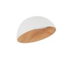 Plafonnier Selene 40W LED Blanc Bois NOVA LUCE 9345623