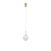 Suspension Hook 10,64W LED Or Blanc NOVA LUCE 9695224