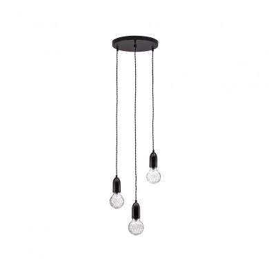 Suspension Veda 3x6W G9 Noir NOVA LUCE 9536418