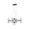 Suspension Belinda 37,8W LED Noir NOVA LUCE 9695300