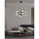 Suspension Belinda 54,6W LED Noir