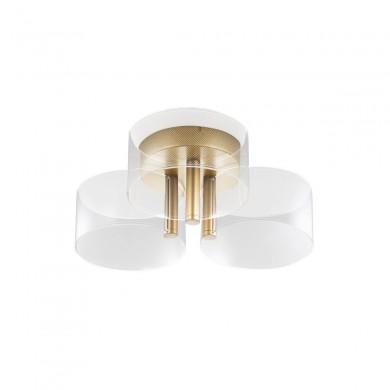 Plafonnier Doré Gatlin 20,5W LED Laiton Or NOVA LUCE 9756711