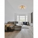 Plafonnier Gatlin 28W LED Laiton Or