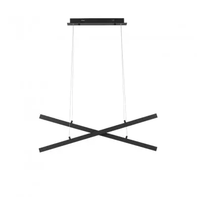 Suspension X-Line 40W LED Noir NOVA LUCE 9060920