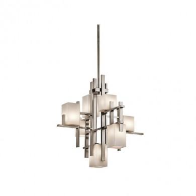 Lustre City Lights H 60,3cm 7x40W Argent ELSTEAD LIGHTING klcitylights7a