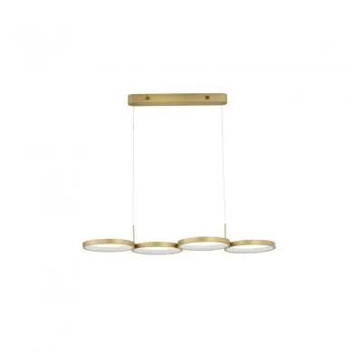 Suspension Magnus 41W LED Laiton Or NOVA LUCE 9248118