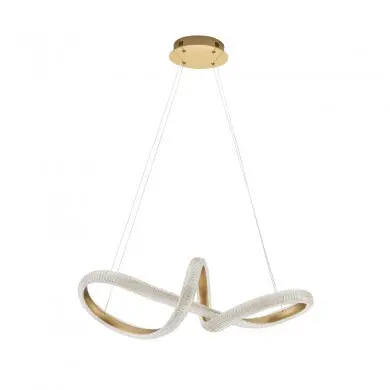 Suspension Medora 42W LED Laiton Or NOVA LUCE 9748157