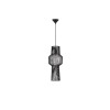 Suspension Bredo 1x12W E27 Noir H51,5-195 NOVA LUCE 9586511