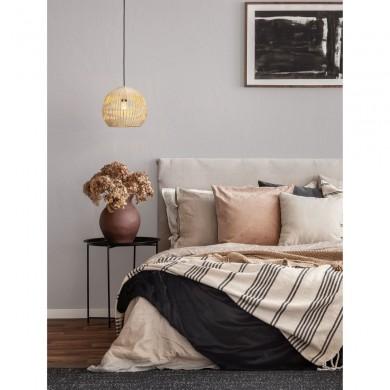 Suspension Marlo 1x12W E27 Rotin Naturel H26-195 NL_9586503 9586503 Suspension Marlo 1x12W E27 Rotin Naturel H26-195 NOVA LUCE 9586503