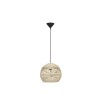 Suspension Marlo 1x12W E27 Rotin Naturel H26-195 NOVA LUCE 9586503