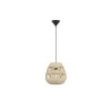 Suspension Marlo 1x12W E27 Rotin Naturel H26,5-180 NOVA LUCE 9586500