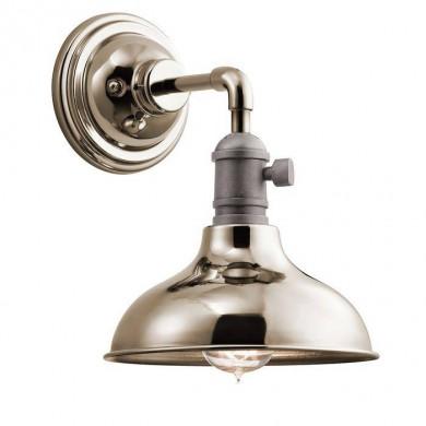 Applique Murale Interieur Cobson Nickel 1x60W E27 KICHLER KL-COBSON1 PN