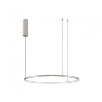 Suspension Tarquin 36W LED Champagne Argenté NOVA LUCE 9345603