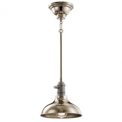 Suspension Interieur Cobson Nickel 1x60W E27 Small KICHLER KL-COBSON-MP PN