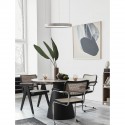 Suspension Perrine 30W LED Champagne Argenté