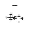 Suspension Licato 8x5W G9 Noir NOVA LUCE 9043307