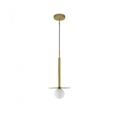 Suspension Boule Licato 1x5W G9 Laiton Or NOVA LUCE 9043311