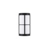 Applique Extérieure Stone 1x12W E27 Noir NOVA LUCE 9002851