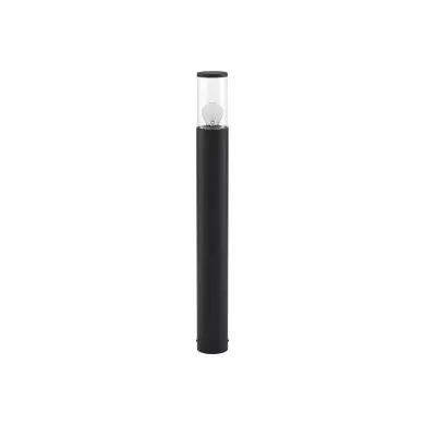 Borne Extérieure Zosia 1x12W E27 Gris foncé H80 NOVA LUCE 9060183