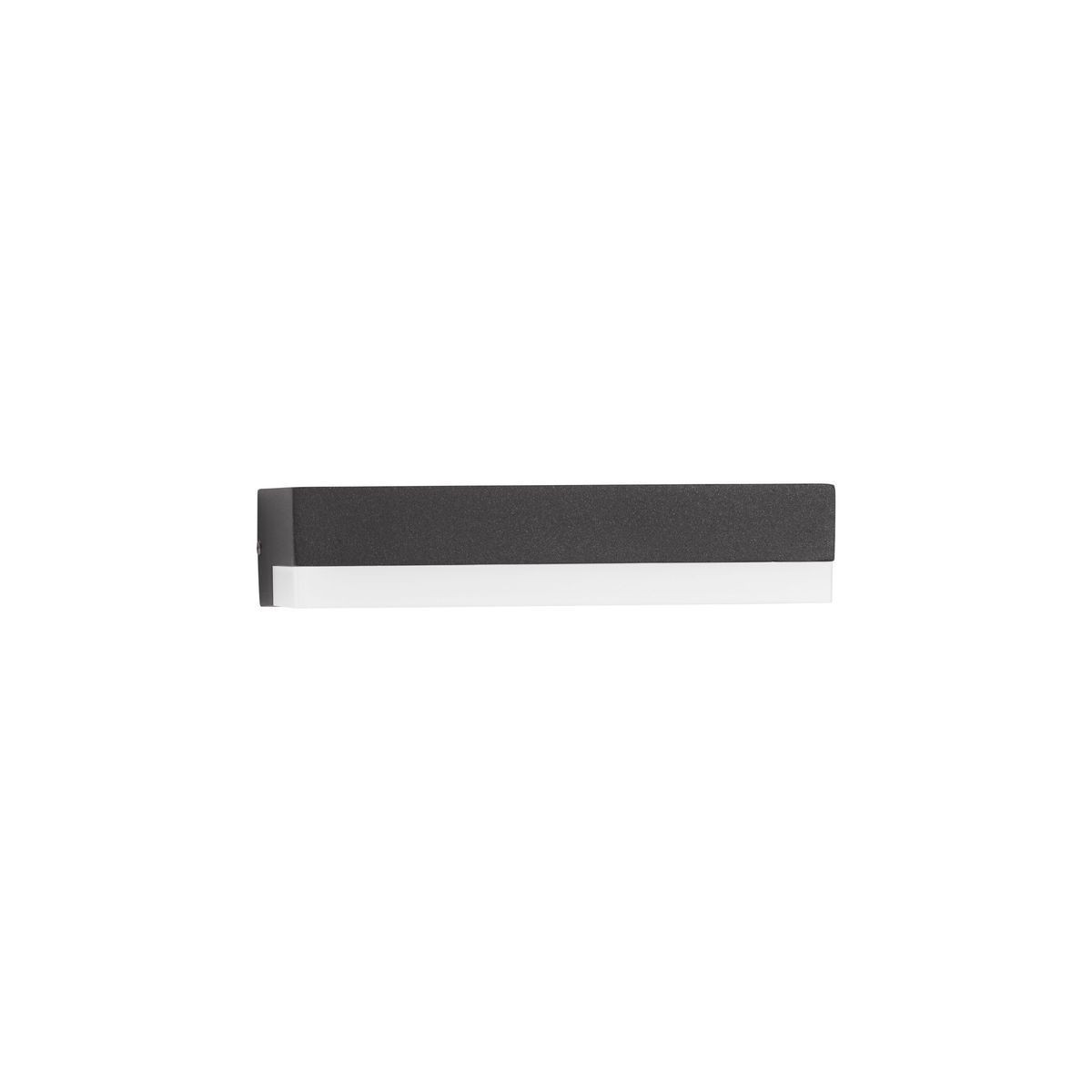 Applique Esterna Brilliant AG 44480/06 – Metallo E Vetro, Nero, 60W, Attacco E27
