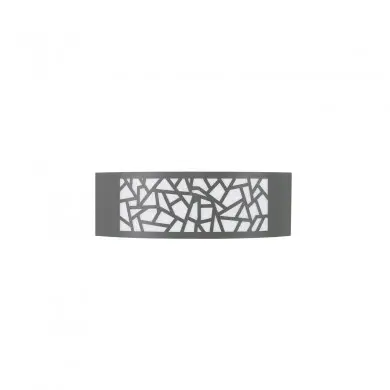 Applique Extérieure Santo 1x12W E27 Gris foncé 9020932 NOVA LUCE 9020932