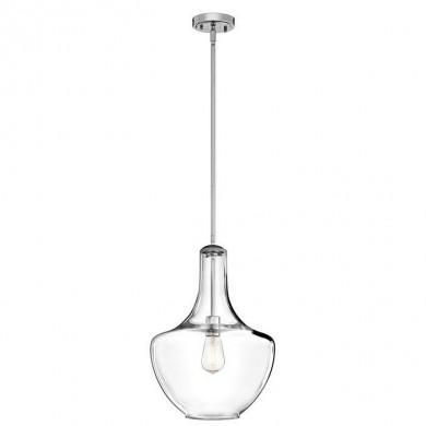 Suspension Interieur Everly Chrome 1x60W E27 H730-1499mm KICHLER KL-EVERLY-P-M CH