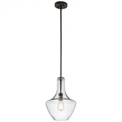 Suspension Interieur Everly Bronze 1x60W E27 H615-1372mm ELS_kleverlypsoz KL-EVERLY-P-S OZ Suspension Interieur Everly Bronze 1x60W E27 H615-1372mm KICHLER KL-EVERLY-P-S OZ