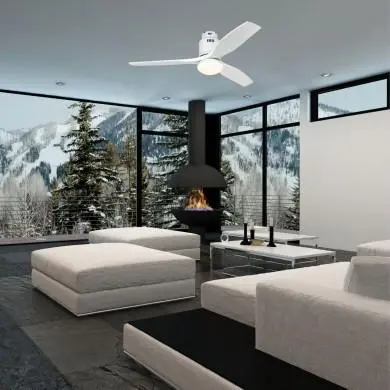 Ventilateur de Plafond Aerodynamix Eco 132cm Blanc CASAFAN 93132322