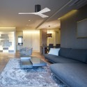 Ventilateur de Plafond Irene-3H 106cm Noir Blanc
