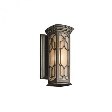 Applique Murale Franceasi H 36,8cm 1x100W bronze foncé ELSTEAD LIGHTING klfranceasis