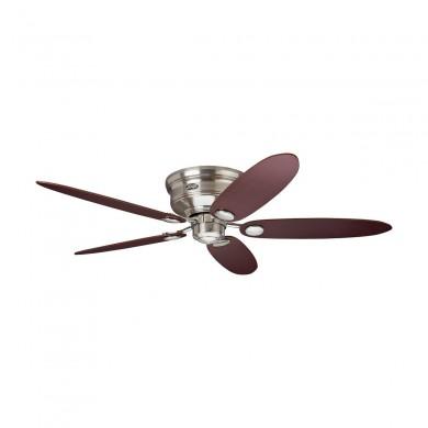 Ventilateur de plafond Low Profile 112-132cm Chromé HUNTER 