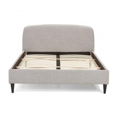 Lit Drome Gris clair L140 Textile  SO06110LG