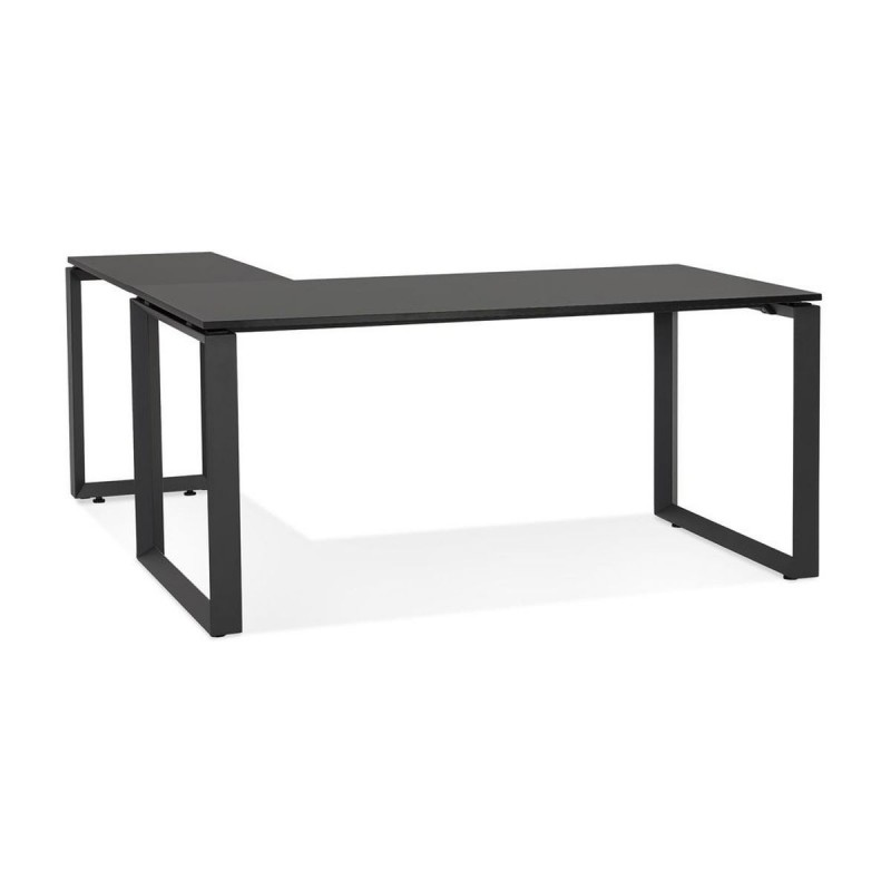 Bureau d'angle Abak Noir L170  OT01700BLBL