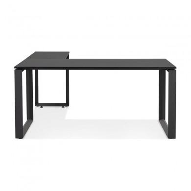 Bureau d'angle Abak Noir L170  OT01700BLBL