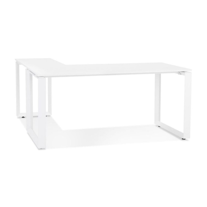 Bureau d'angle Abak Blanc L170  OT01680WHWH