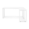 Bureau d'angle Abak Blanc L170  OT01680WHWH