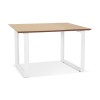 Bureau Clemence Naturel Blanc L130  OT01630NAWH