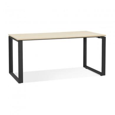 Bureau Abak Naturel Noir L160  OT01600NABL