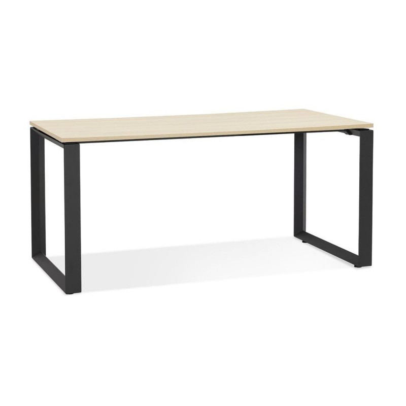Bureau Abak Naturel Noir L160 KO_OT01600NABL OT01600NABL Bureau Abak Naturel Noir L160 OT01600NABL