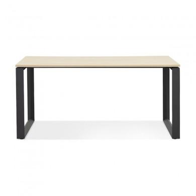 Bureau Abak Naturel Noir L160  OT01600NABL