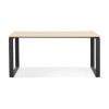 Bureau Abak Naturel Noir L160  OT01600NABL