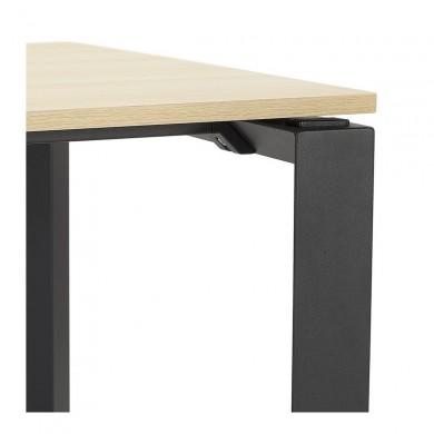 Bureau Abak Naturel Noir L160  OT01600NABL